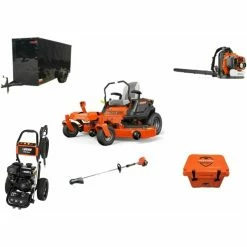 AE4224 Ariens Mower Bundle - IKON XD 52 Zero Turn 350BT Blower SRM-225 Trimmer