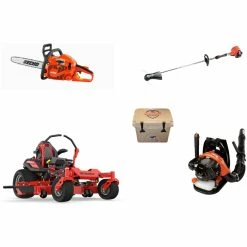 Echo GE4213 Gravely Mower Bundle - ZT HD 44 Zero Turn PB-265LN Blower SRM-225 Trimmer