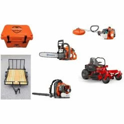 Caliber Trailer Mfg. GH409 Red Rider Gravely ZT X 52 Zero Turn Mower Bundle