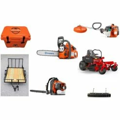 Caliber Trailer Mfg. GH4228 Red Rider Gravely ZT X 52 Zero Turn Mower Bundle