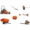 HH4166 Husqvarna Mower Bundle - MZ 61 Zero Turn 350BT Blower 525LK Trimmer