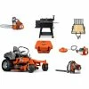 Caliber Trailer Mfg. HH4205 Husqvarna Mower Bundle - MZ 54 Zero Turn 150BT Blower 128LD Trimmer