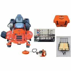 HH425 Husqvarna Mower Bundle - MZ 61 Zero Turn 128LD Trimmer