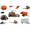Cynergy Cargo LLC HH479 Husqvarna Mower Bundle - Z242F Zero Turn 150BT Blower 130L Trimmer