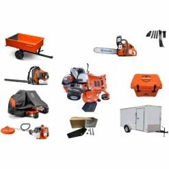 Cynergy Cargo LLC HH485 Husqvarna Mower Bundle - MZ 61 Zero Turn 350BT Blower 128LD Trimmer