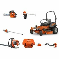 HH607 Husqvarna Mower Bundle - Z560L Zero Turn 560BTS Blower 525LK Trimmer