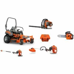 HH615 Husqvarna Mower Bundle - Z548 Zero Turn 350BT Blower 525L Trimmer