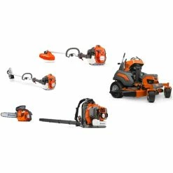 HH709 Husqvarna Mower Bundle - V548 Stand On 350BT Blower 525L Trimmer