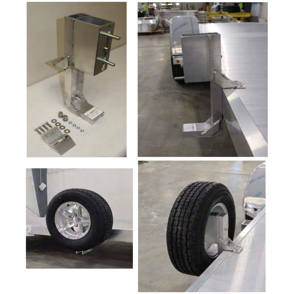 Aluma Trailers Manufacturing Aluma 82 Series Spare Tire Carrier 5 Lug #20-0000273