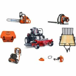 Caliber Trailer Mfg. TH4141 Toro Mower Bundle - MX5075 Zero Turn 150BT Blower 435e Chainsaw