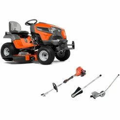 Husqvarna TS248XD Lawn Tractor Combo Deal PAS-225VP Trimmer